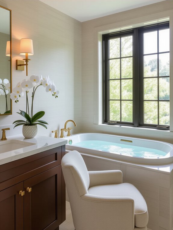 private bathroom retreat design