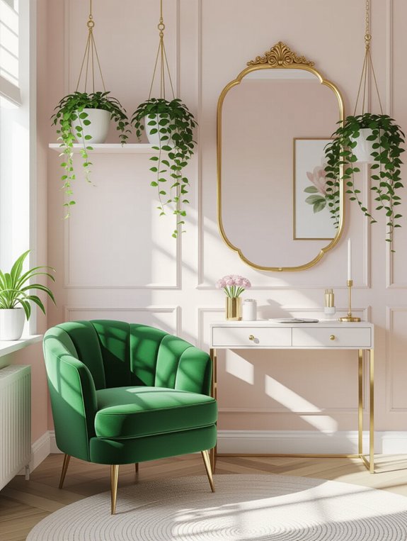 reflective surfaces enhance space