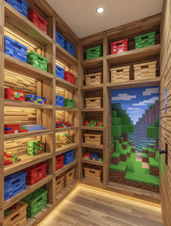 secret compartments for organization