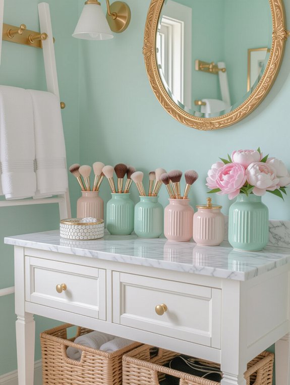 stylish bathroom organization tips