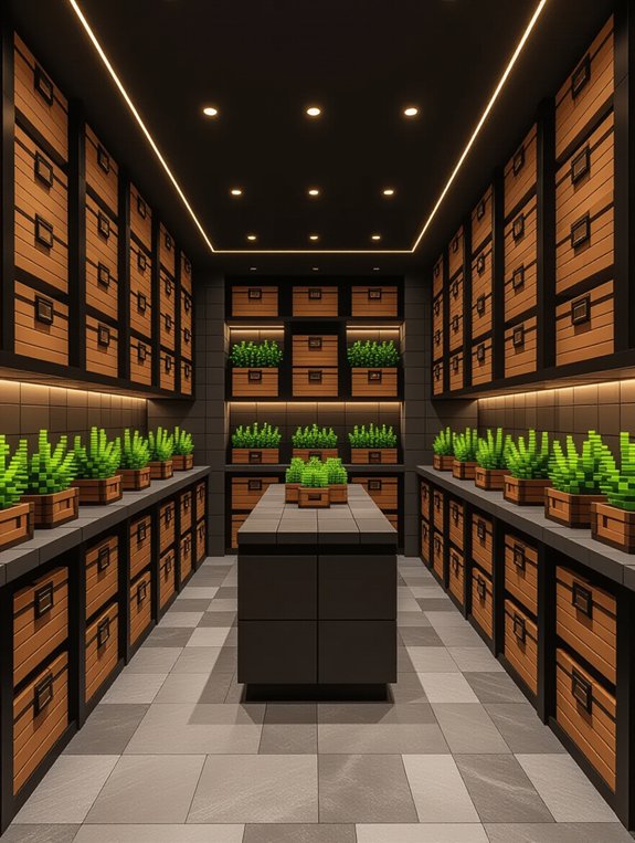 stylish secure item storage