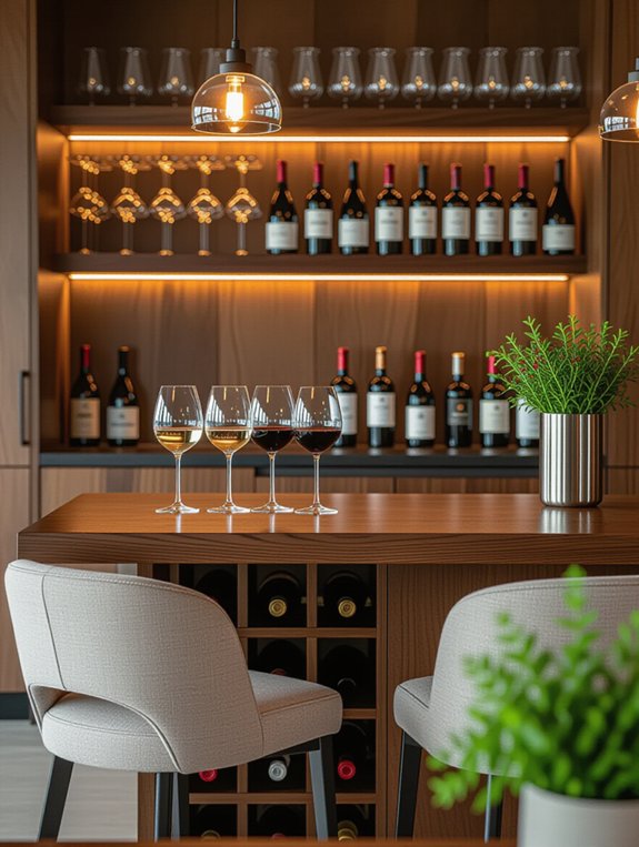 stylish wine storage solution