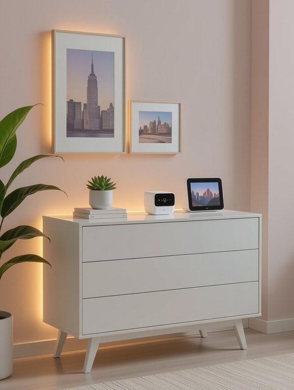 tech integrated smart dresser