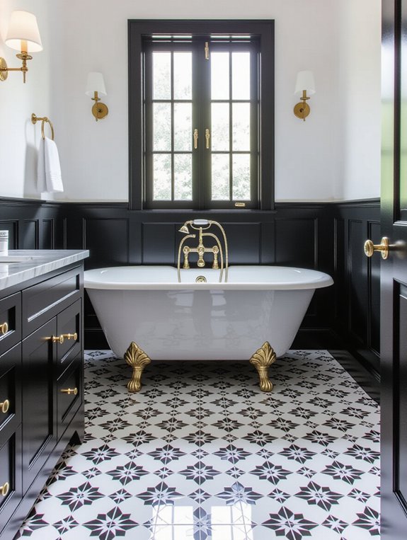 timeless black and white elegance