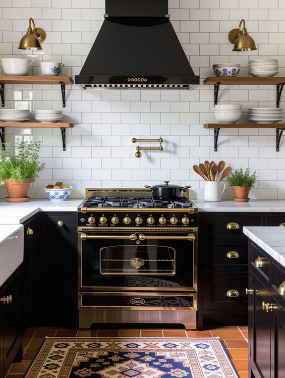 timeless victorian subway backsplash