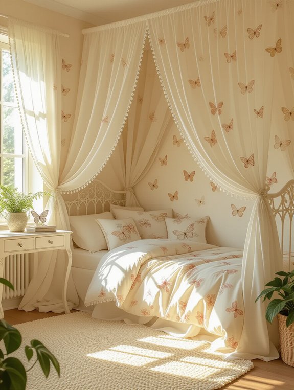 tranquil butterfly garden experience