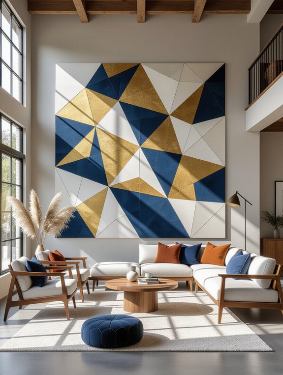 transformative geometric wall art