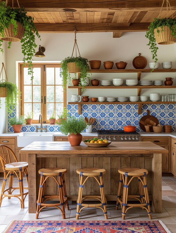 vibrant eclectic kitchen adventure