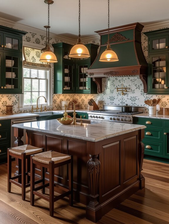 victorian elegance kitchen island