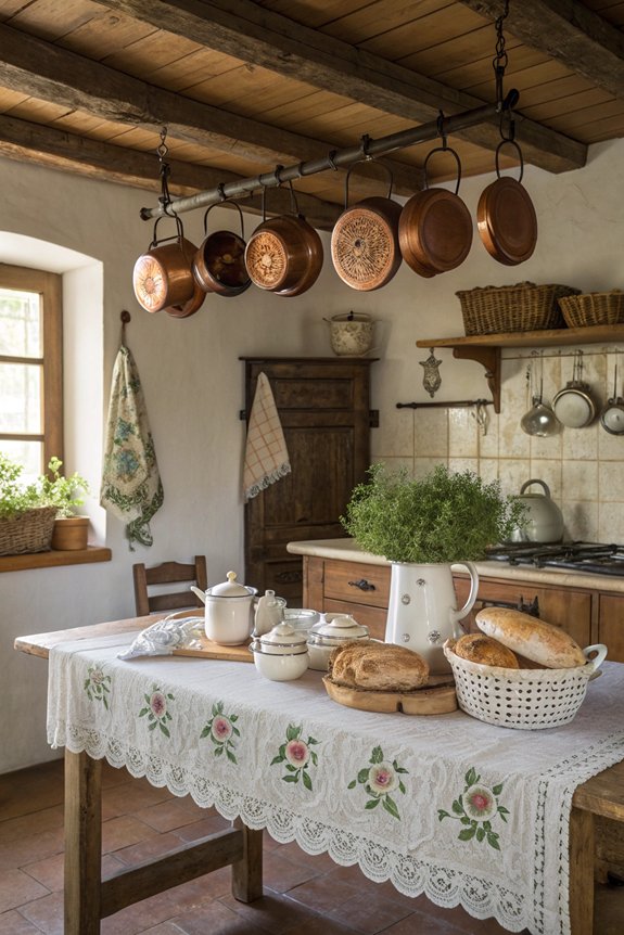 antique kitchenware for charm
