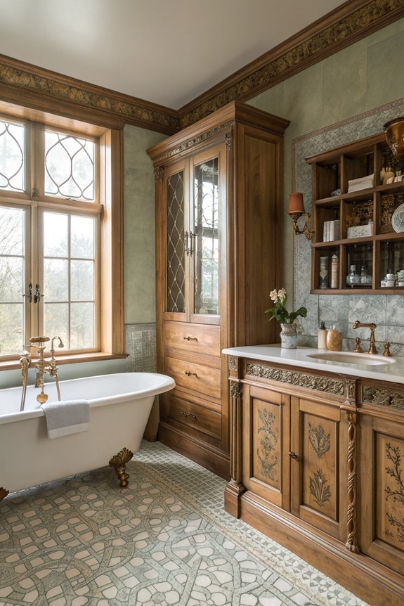 antique storage furniture charm