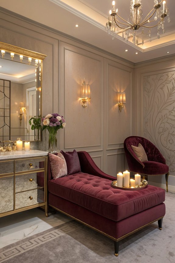 candles and scents ambiance