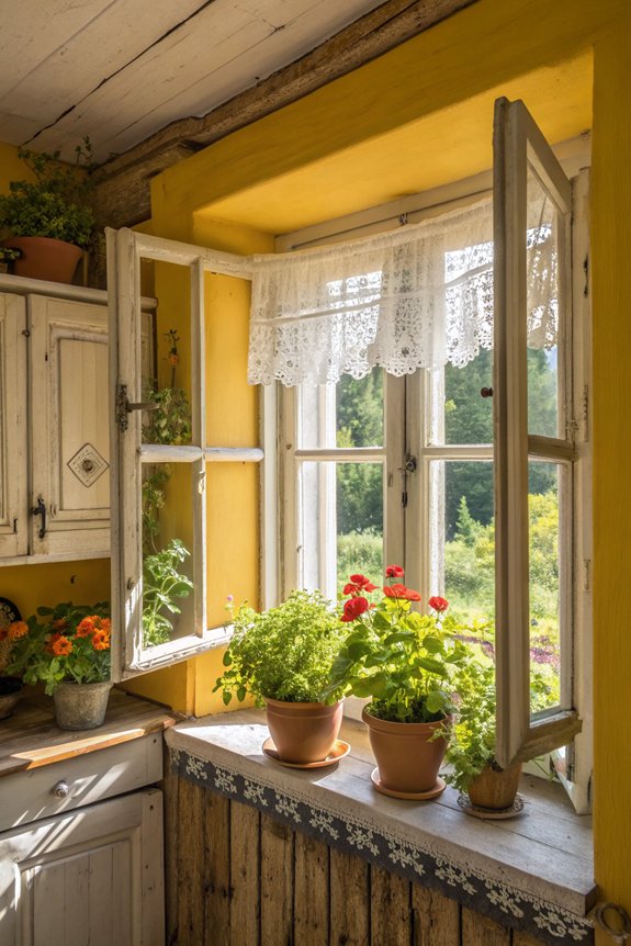 charming cottage style windows