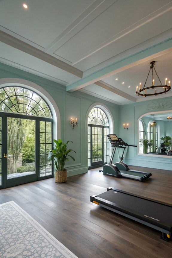 color influences workout atmosphere