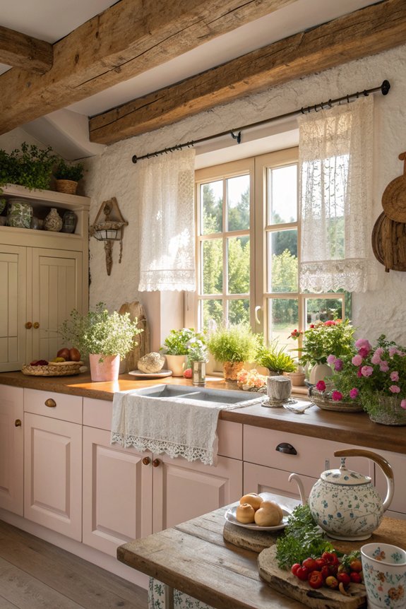 cottage garden window box