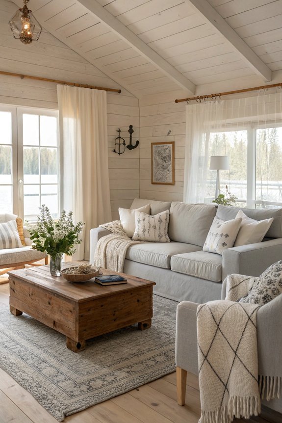 cozy and inviting seating