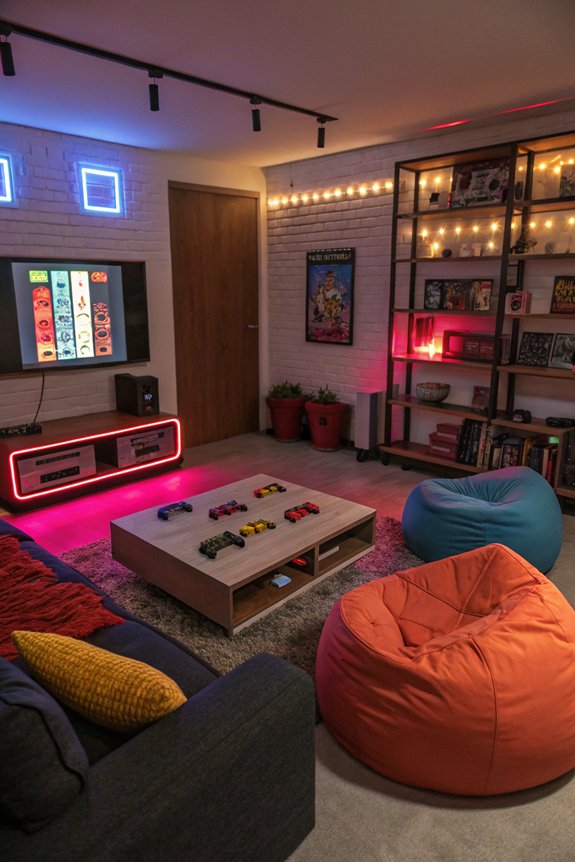 cozy gaming retreat atmosphere