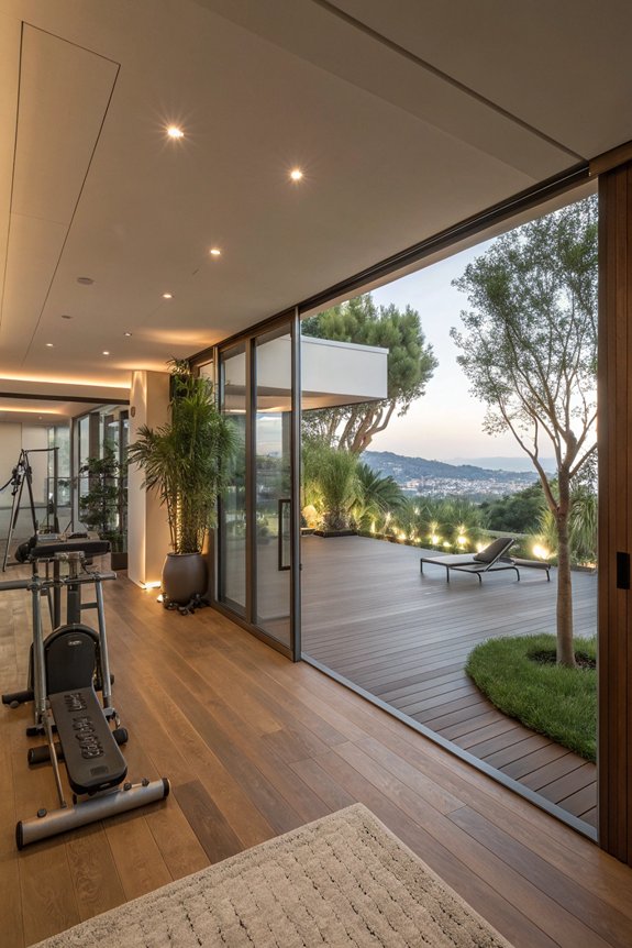cozy indoor outdoor connection