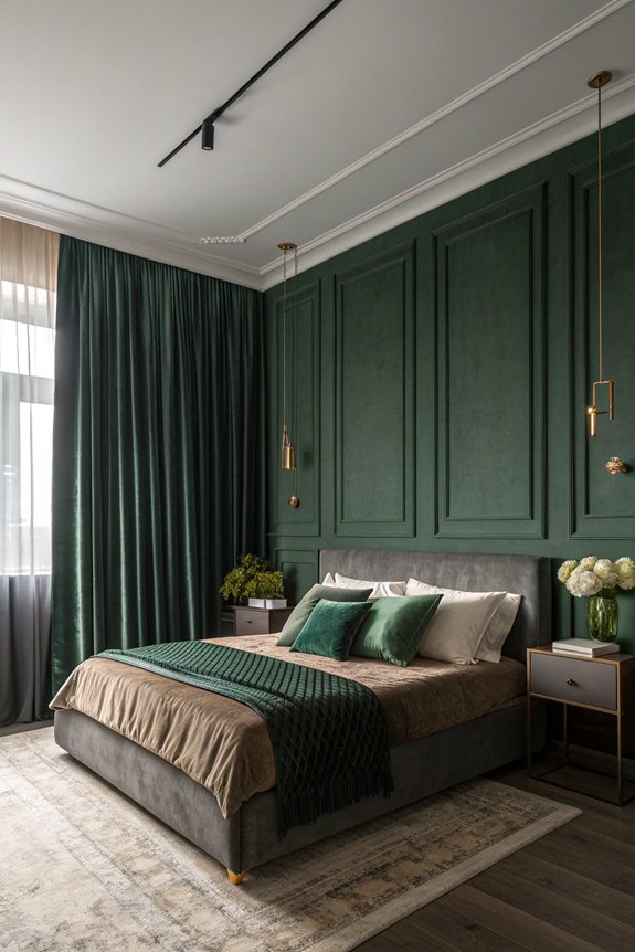 cozy privacy with curtains