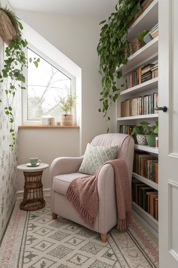 cozy reading nook retreat