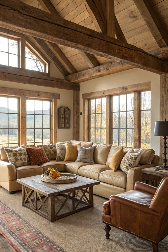 cozy rustic farmhouse ambiance