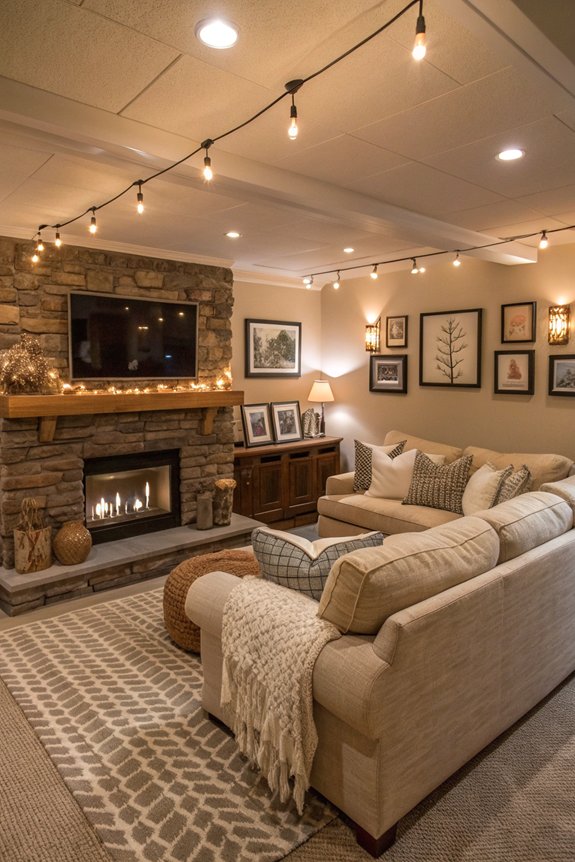cozy soft lighting ambiance