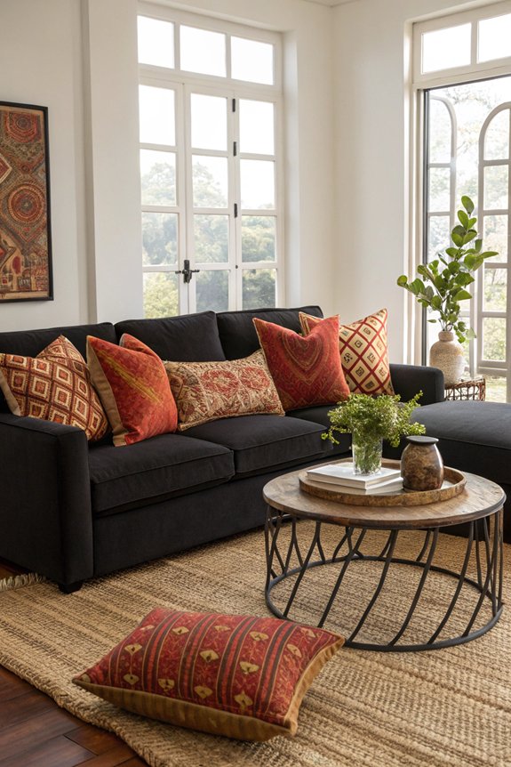 cozy stylish floor seating