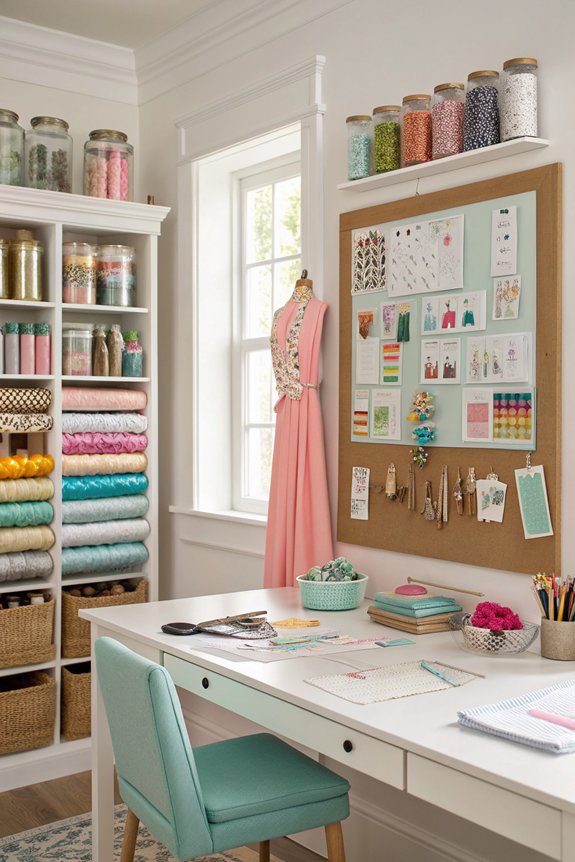 crafting inspiring vision board