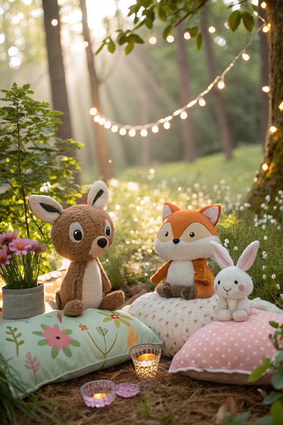cuddly animal plush toys