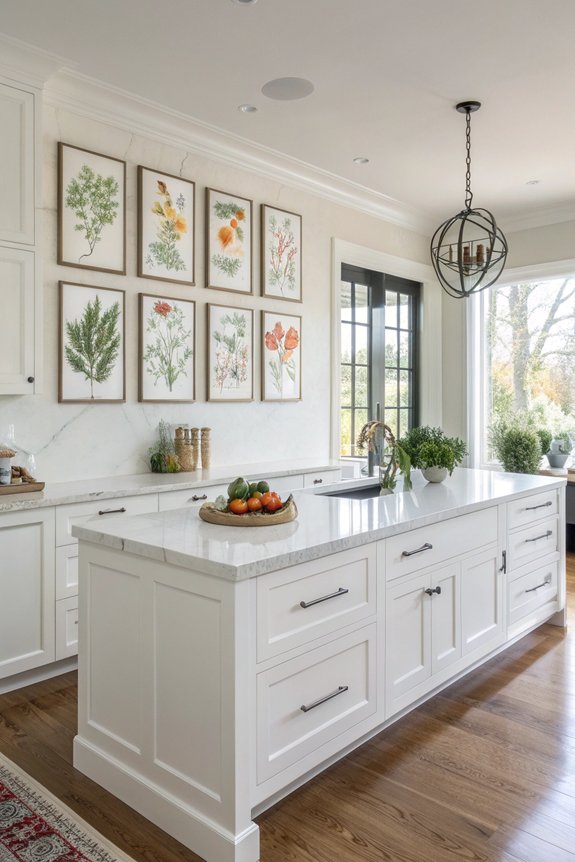 custom kitchen recipe decor