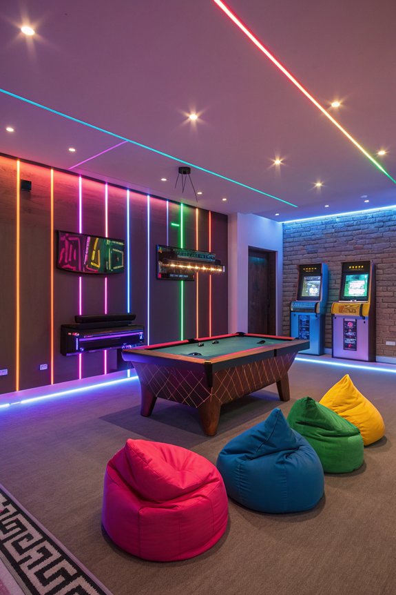 customizable ambient game lighting