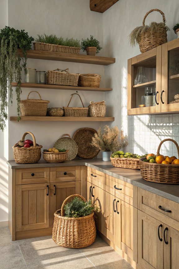 decorative baskets for storage