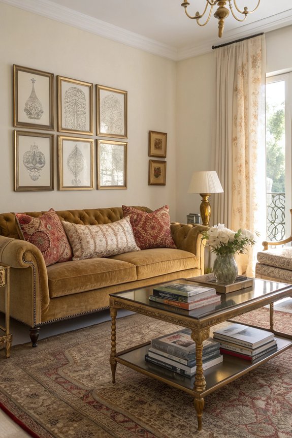 eclectic modern vintage fusion