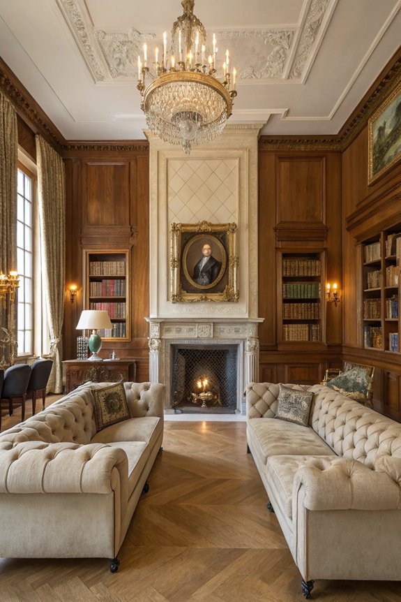 elegant artwork enhances sophistication