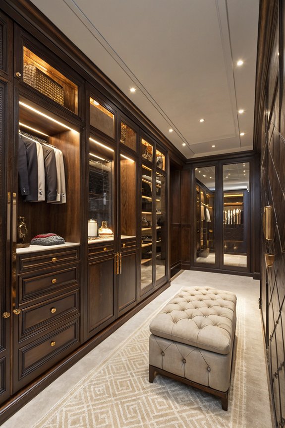 elegant dark wood sophistication