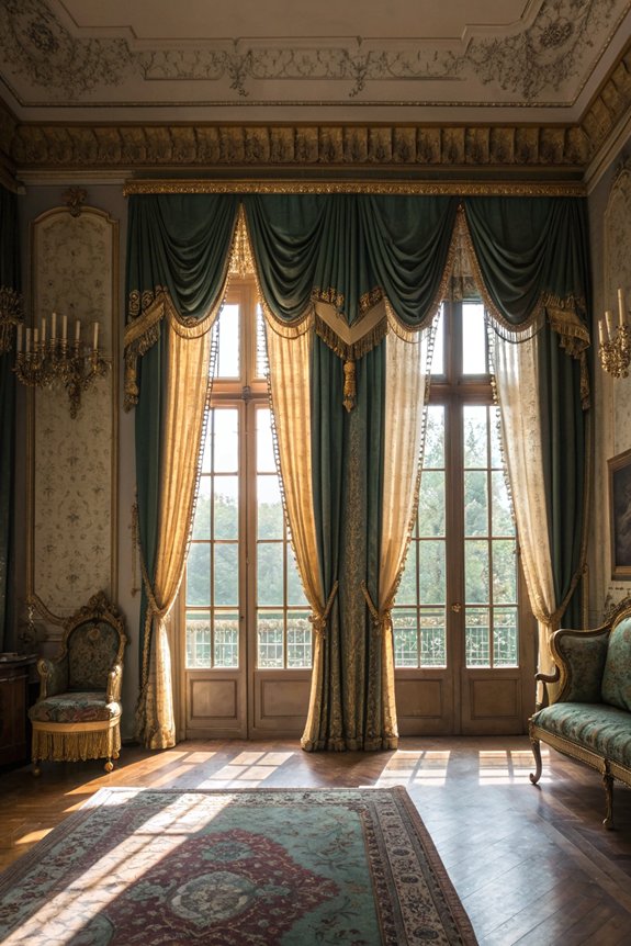 elegant luxurious window treatments