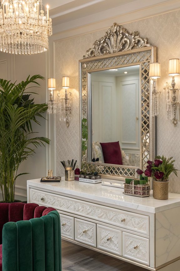 elevate space with mirrors
