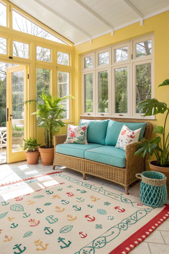 energizing bright color accents