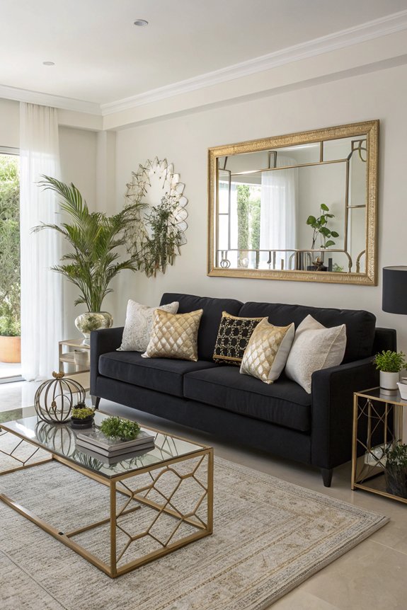 enhance light with mirrors