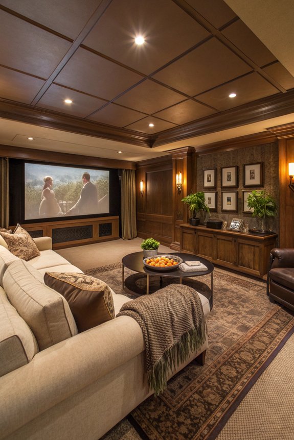 home theater movie experience