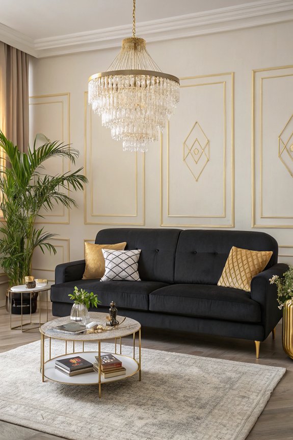 illuminate couch with lighting