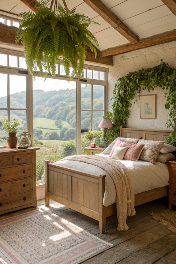 incorporate greenery for serenity
