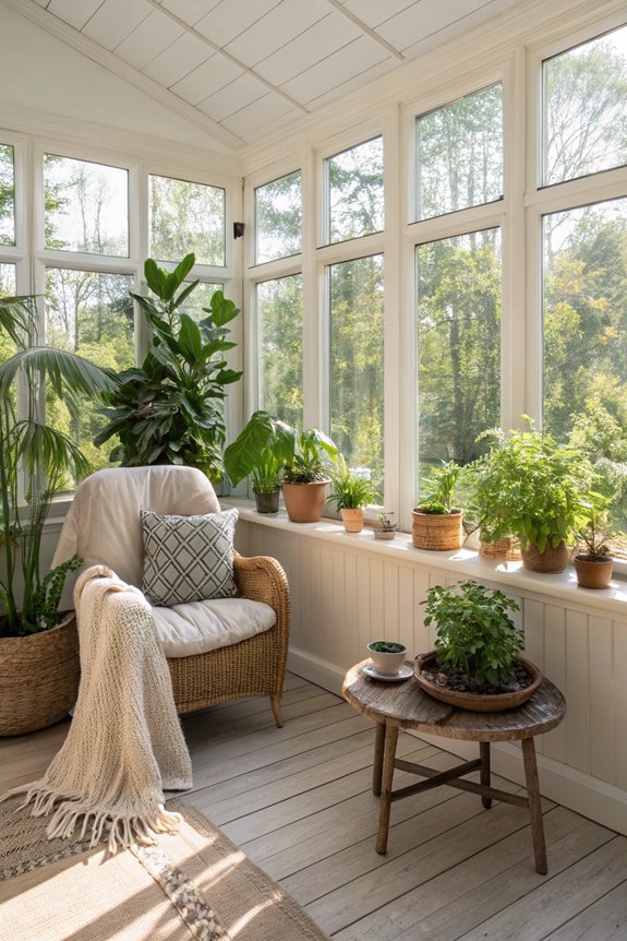 indoor plants enhance atmosphere