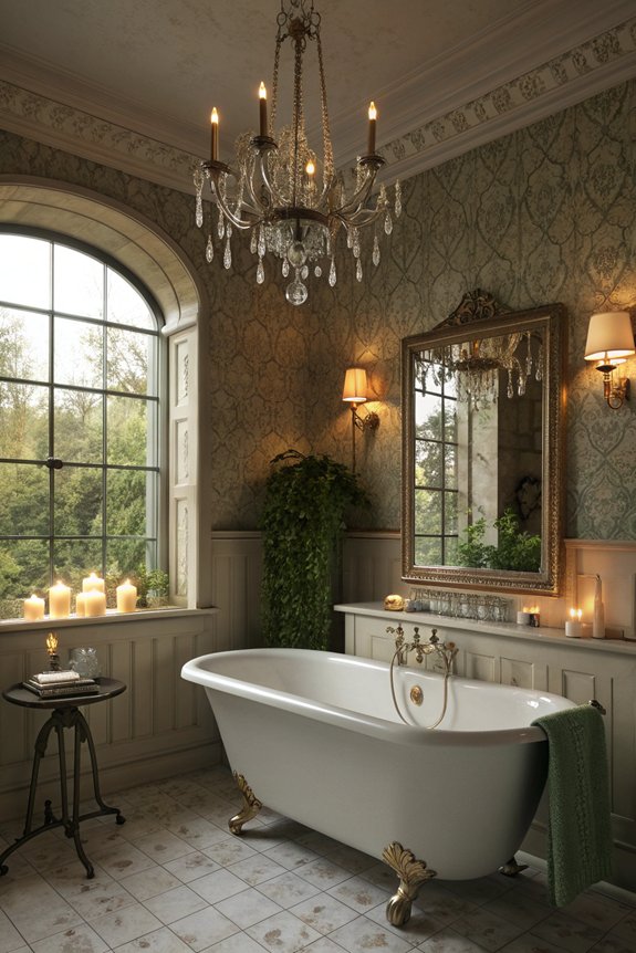 layered lighting enhances ambiance