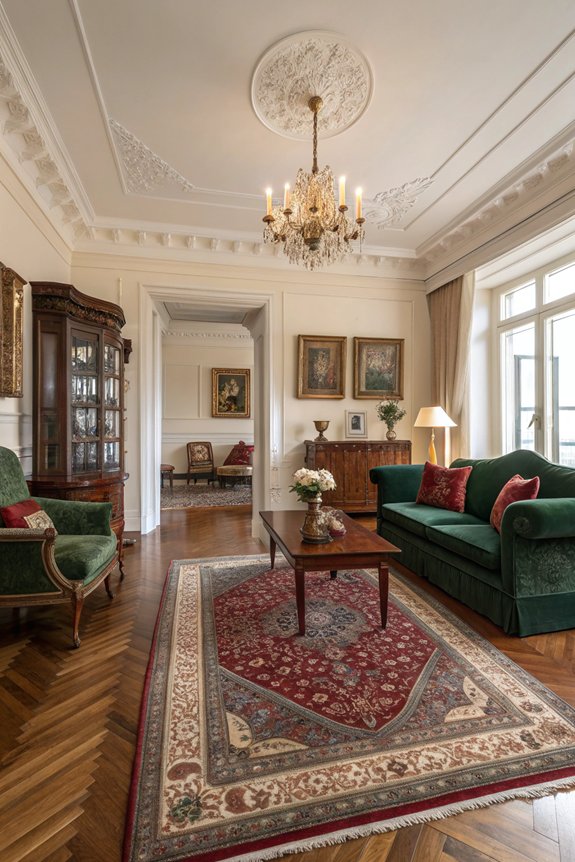 layered rugs for comfort