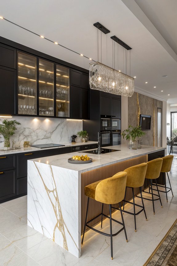 luxurious kitchen renovation materials