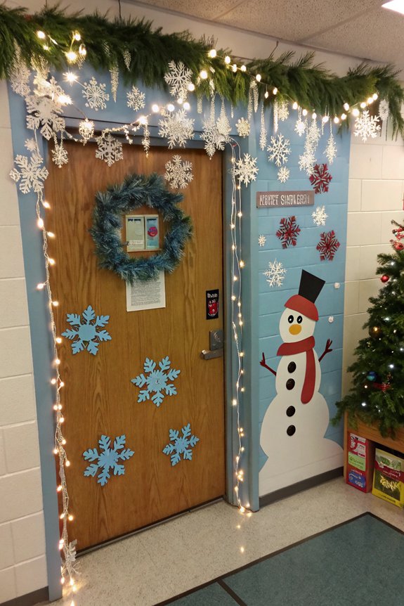 magical winter classroom decor