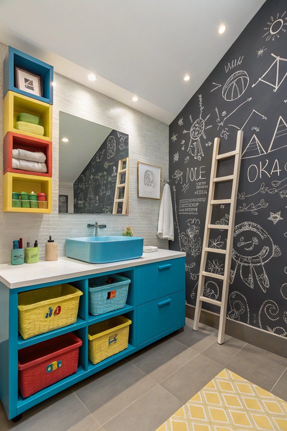 maximize bathroom storage creatively
