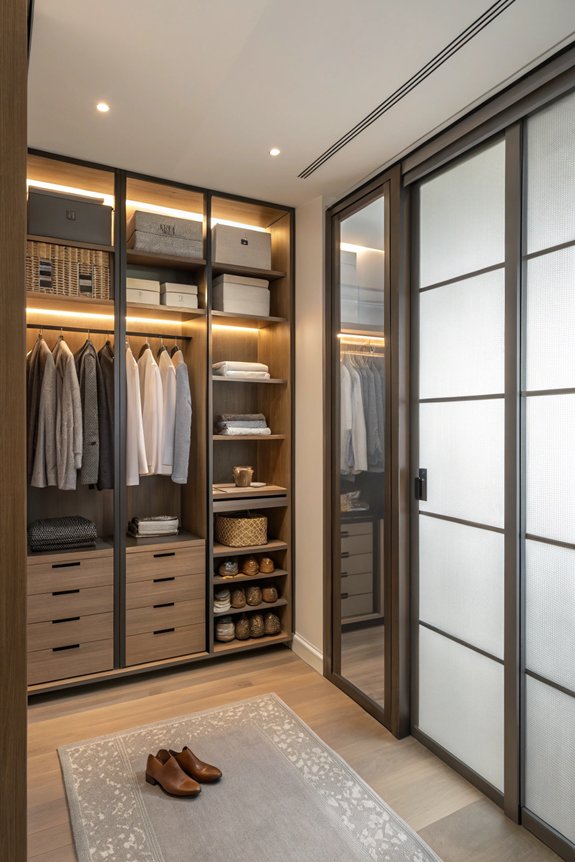 maximize closet storage space
