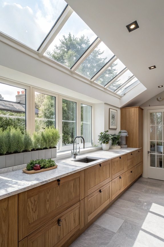 natural light kitchen transformation